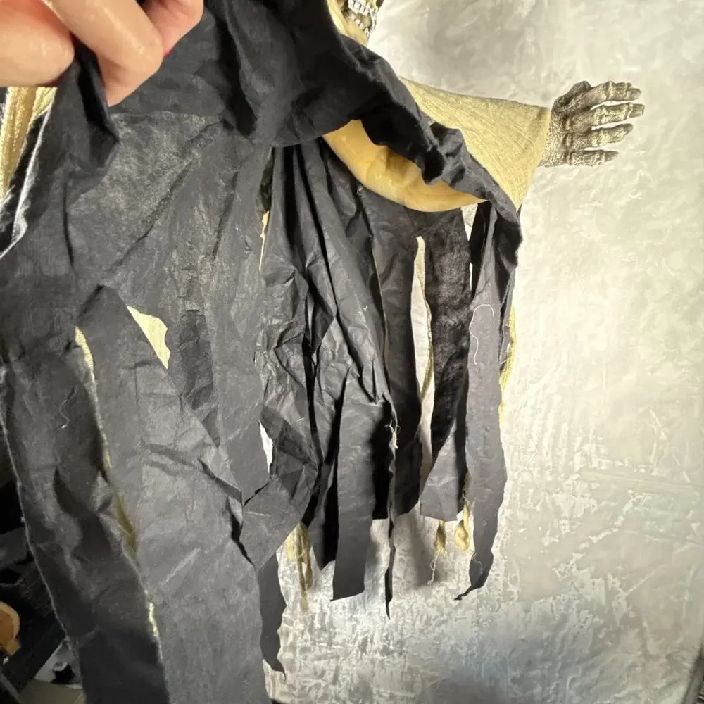 RARE Paper Magic Group Animated Hanging Reaper Halloween